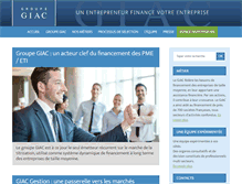 Tablet Screenshot of giac.fr